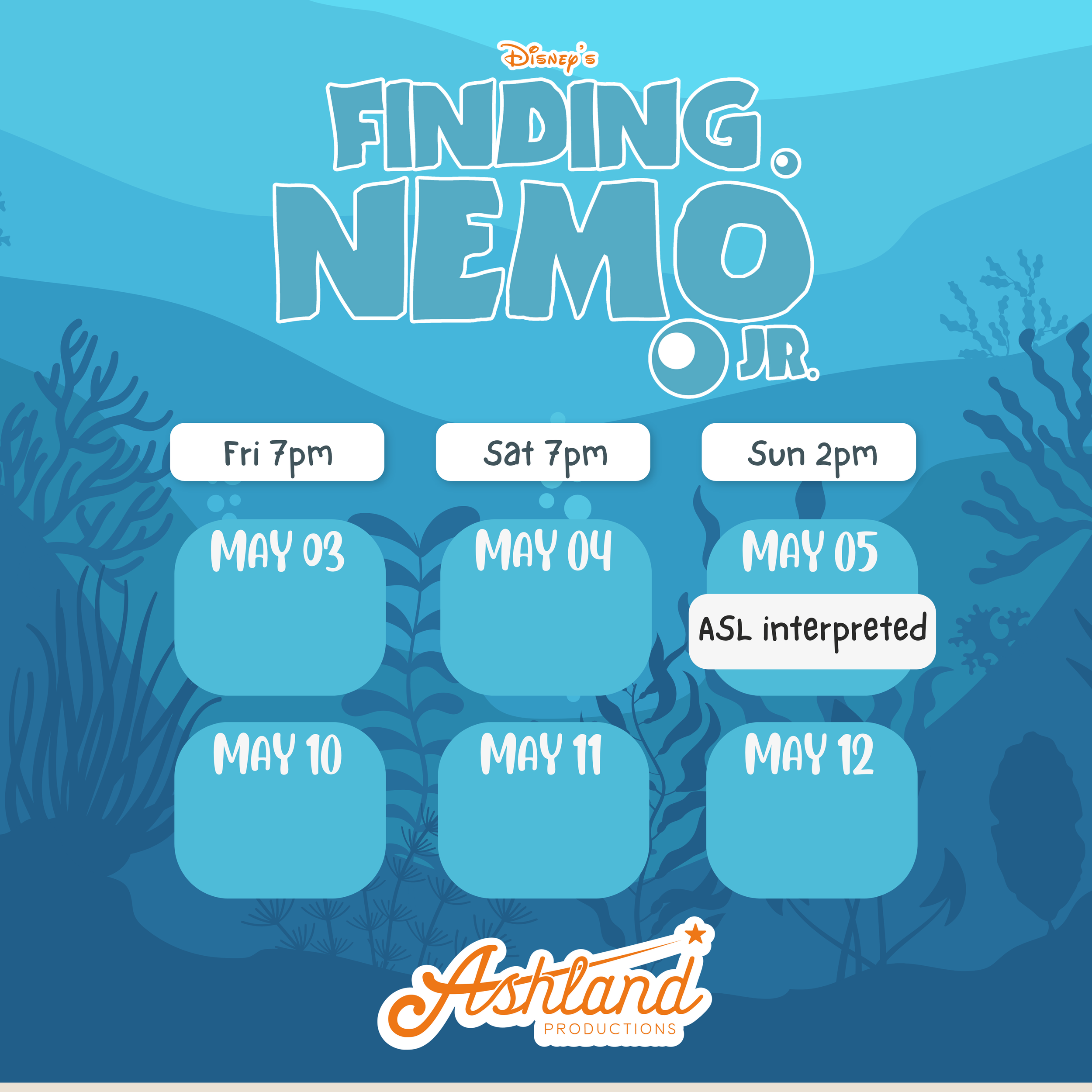 Finding Nemo Jr. — Ashland Productions